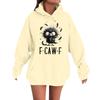 Women's Fashion Casual Long Sleeve Loose  Printed Sweatshirt
