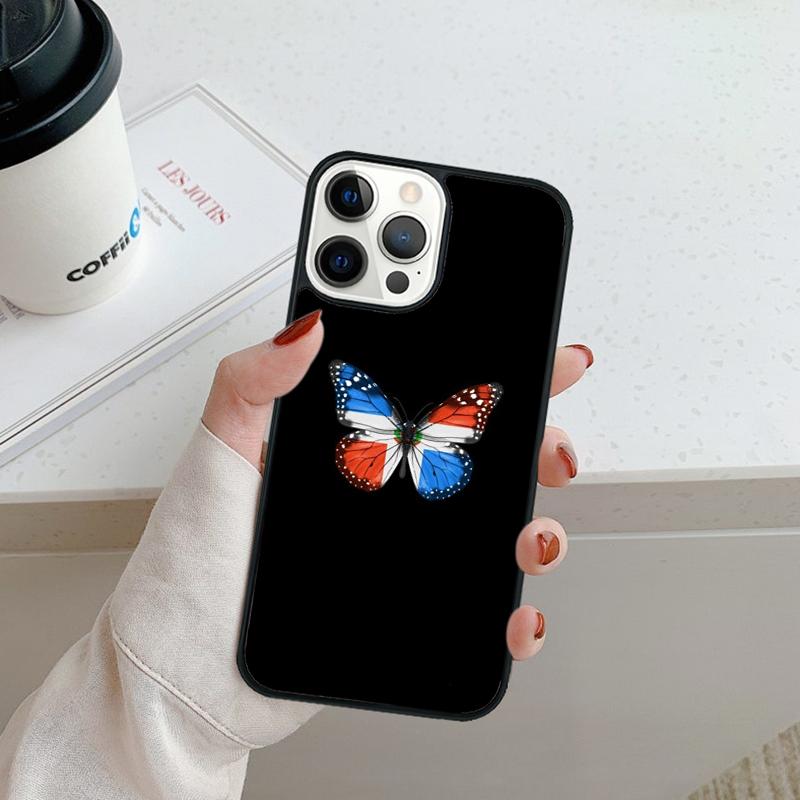 Flag of Dominican Republic Phone Case For iPhone 17 Air 16 pro max 15 14 plus 12 13 Shell Cover coque