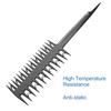 Double Sided Wide Fine Tooth Highlighting Comb Professional Piece Strip Dyed Hair Comb Black