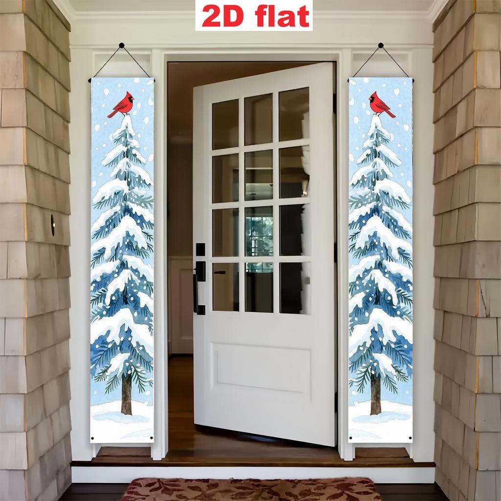 Porch Sign Two Cedar Cardinal Designs Ideal 29.97x179.83cm Indoor Outdoor Decor