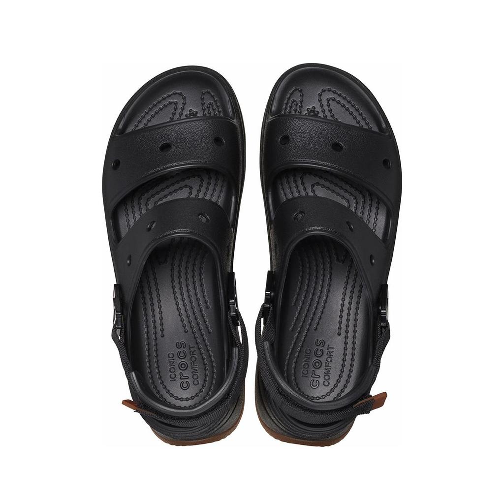 Crocs Classic Hiker Xscape Sandal Black Womens 208181‑001