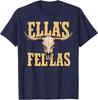 Retro Ella First Name Funny Cowgirl Western Southern Rodeo T-Shirt