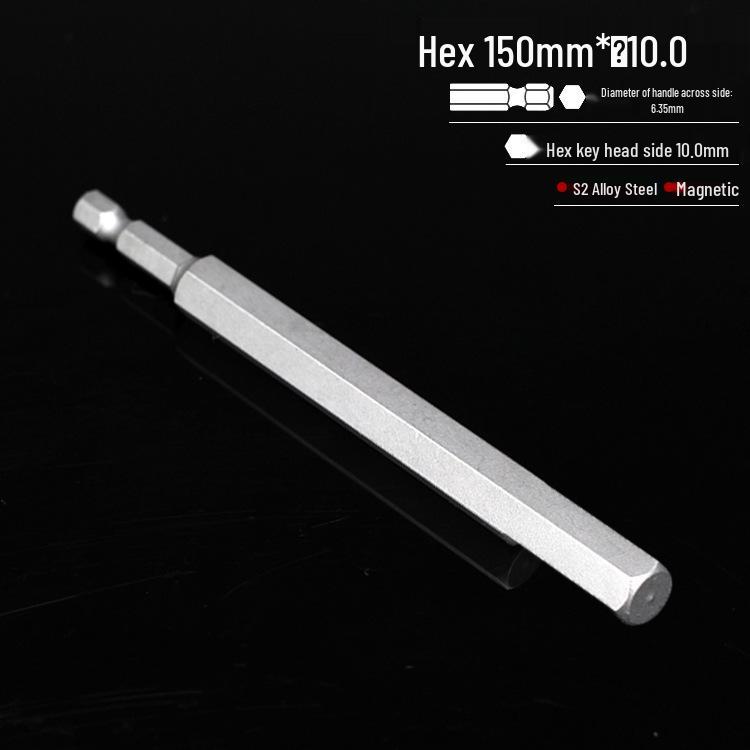S2 Hexagon Magnetic Impact Driver Bit Set for Electric Screwdrivers