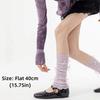 Bow Decor Sock Cuffs Cotton Slouch Socks Soft Fabric Leg Sleeves  Girls