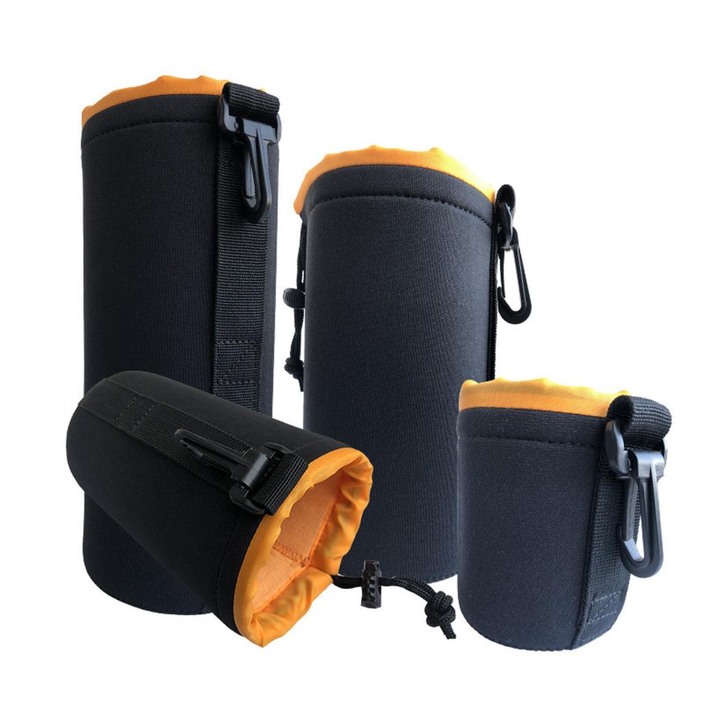 Camera Lens Pouch Bag Neoprene Soft Video Camera Lens Pouch Bag Case ForCanon ForSony for Most Digital SLR Camera