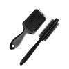 GITGRNTH 2 Pieces Paddle Hair Brush Comb With Round Rolling Curling Roller Comb For Men And Women