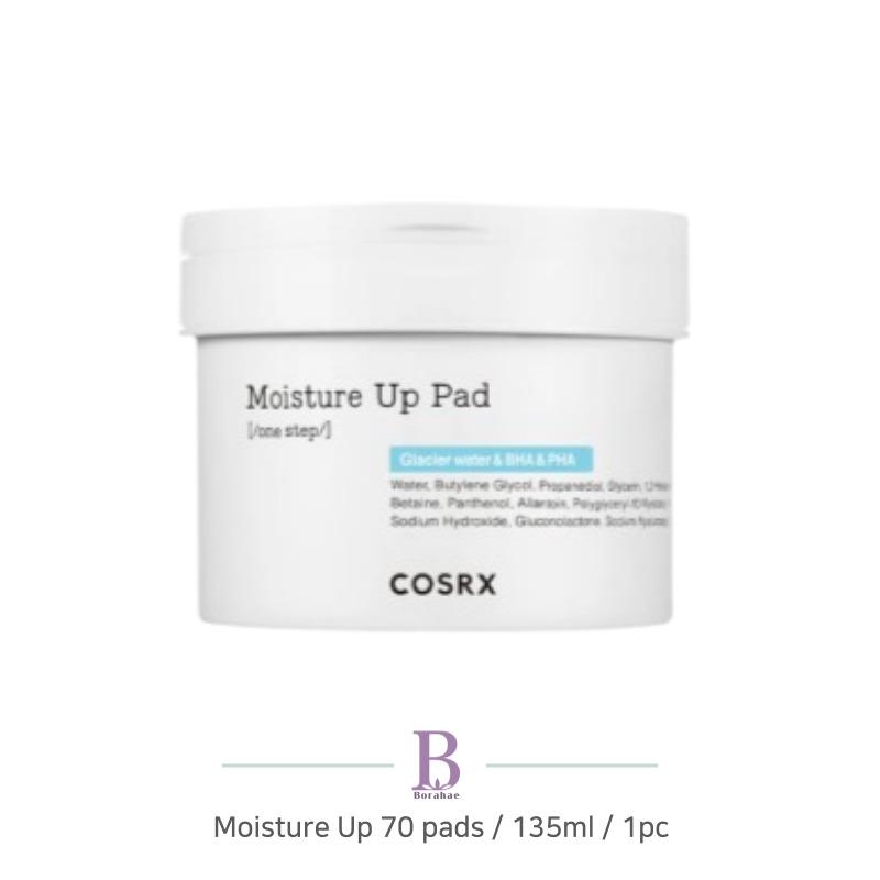 COSRX One Step Toner Pad 70pads 135ml (3 Types Original / Moisture Up / Green Calming)