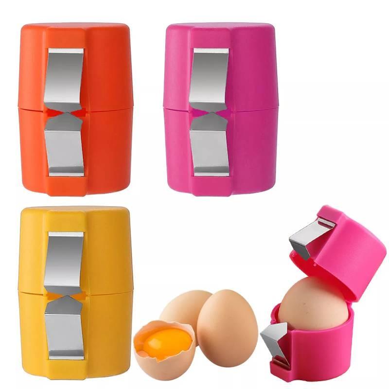 Eiertrenner, Eierknacker, Handöffner, Eieröffner, Küchenhelfer, Kochutensilien