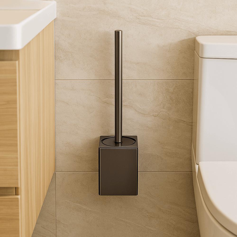 No Dead Angle Toilet Brush Set Wall-Mounted Bathroom Cleaning Brush Toilet Cleaning Brush  Restroom