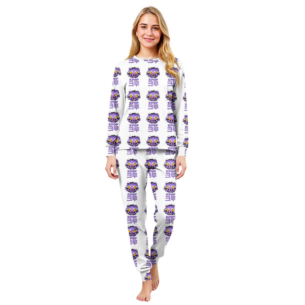 Prints Family Matching Long Sleeve Tops+Pants Set Family Matching Sets