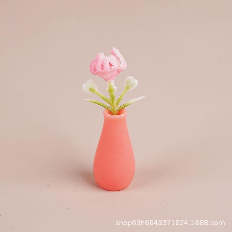 Kreative Retro Mini Vase Bogu Ständer Blumenständer Ausstellungsständer Modell Ornament Puppenhaus Spielhaus Kinderspielzeug