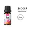 SADOER Rose Essential Oil Kamille Rosemary Lavendel Essence fukter låser vann og forskjønner hudtone Hudpleie