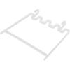 Household Waste Garbage Bag Hanging Rack Rubbish Bag Holder Kitchen Cabinet Bag Rack Holder Accessory Waste Bag Rack Kitchen Supplies(White)