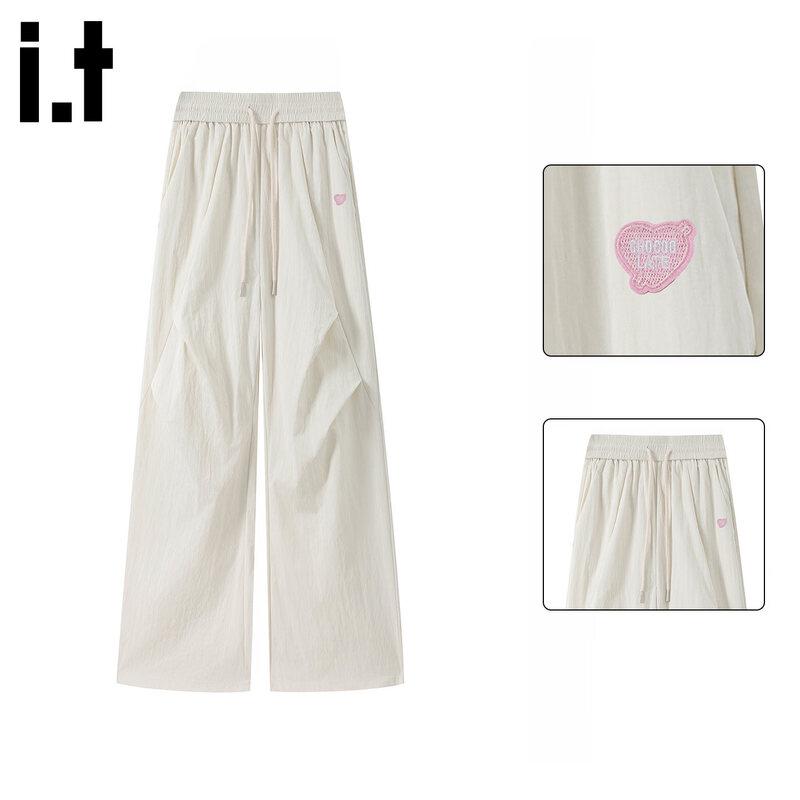 CHOCOOLATE Women s Quick-Dry Wide-Leg Casual Pants M