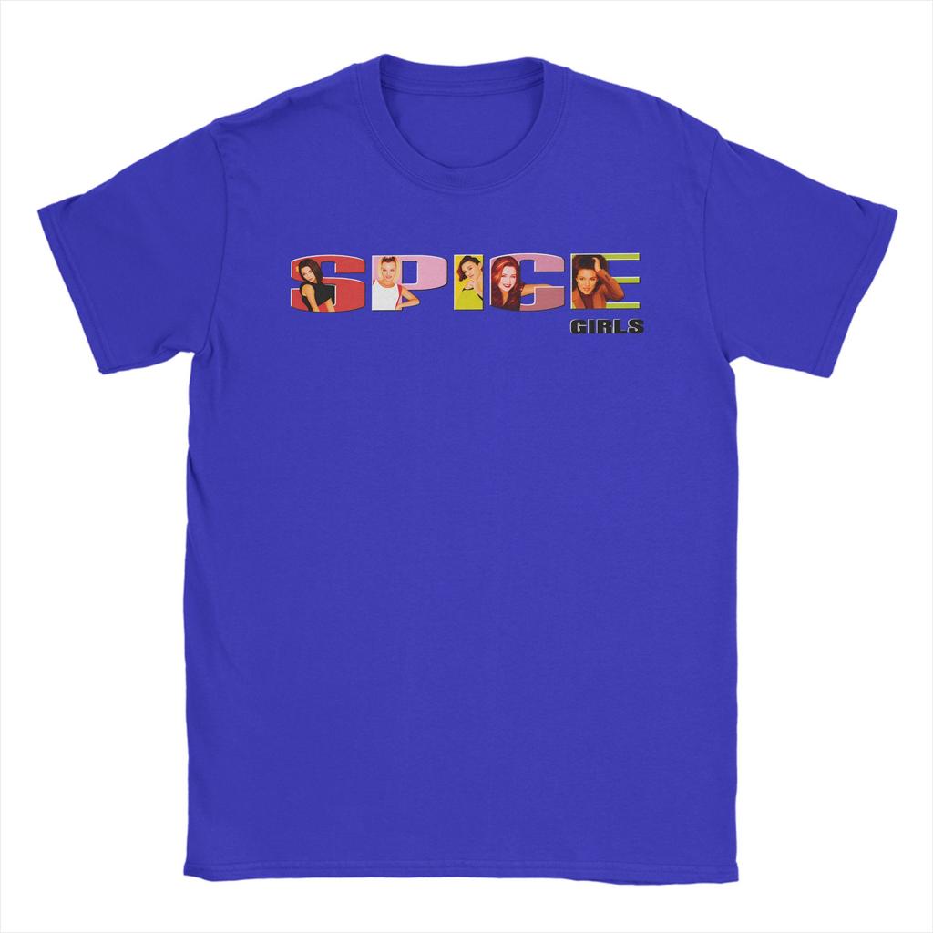 Mens SPICE GIRLS WORLD TOUR T Shirts 100 Cotton Clothes Beach Vintage ShortSleeve T Shirt ONeck Trending Casual Tee Shirt