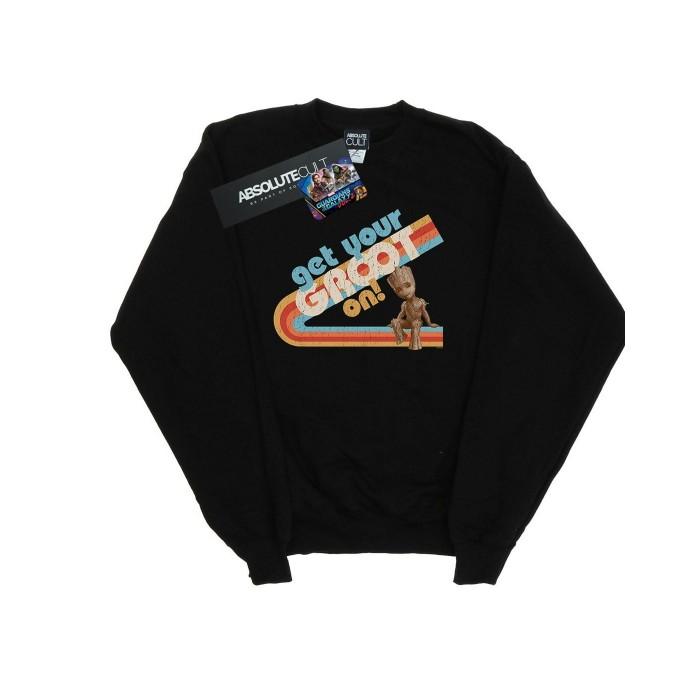 Guardians Of The Galaxy 2 Womens/Ladies Groot Retro Sweatshirt