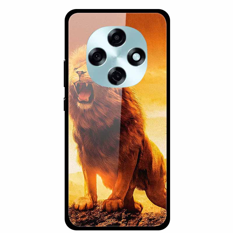 Butterfly Tempered Glass Case For A5i Pro A5 4G Case 6.67" Hard Back Cover Bumper For OPPO A6 Pro A6i A5 5G Cases Coque Capa