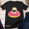 Pug Dog Doughnut Floatie Cute Donut Pet Halloween Gift T-Shirt Unisex T-shirt