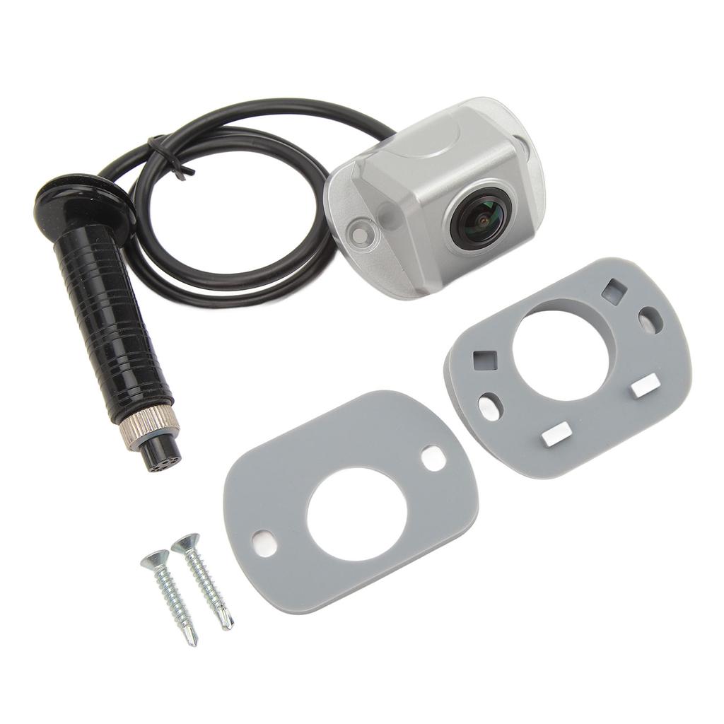 Side View Camera 4 PIN Aviation Head 150 Degrees Viewing Angle Night Vision Blind Spot Camera for RV Van Truck Bus