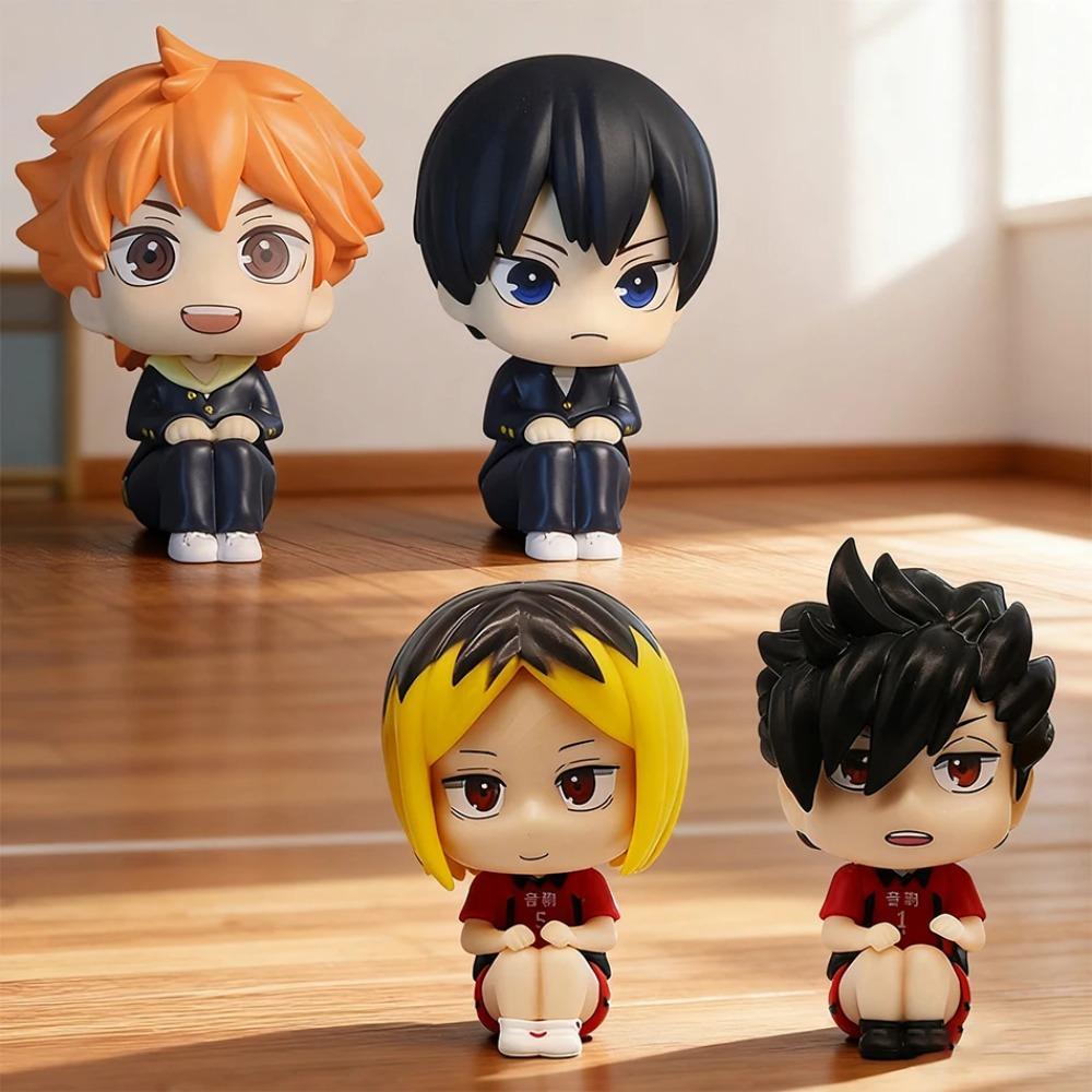 Anime figurky Haikyuu!! Shoyo Hinata Akční figurky PVC Tobio Kageyama Hračky pro děti Sběratelský Haikyu Model Narozeninové dárky