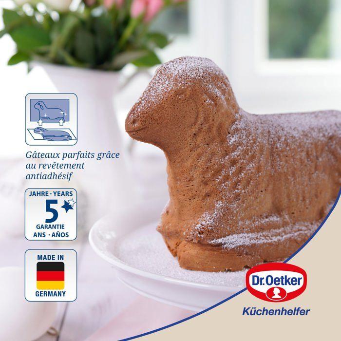 Moule À Gâteau - DR. OETKER - Agneau Pascal - Acier Inoxydable - 27,5 Cm - Antiadhésif