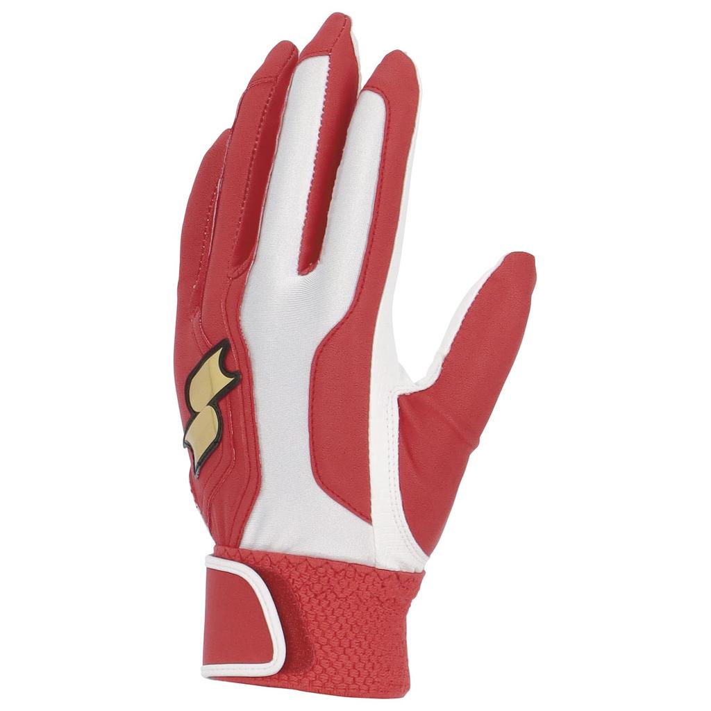 SSK Gloves BG5019WF Red X White JM Boys' Single-Band (Both Hands) (2010)