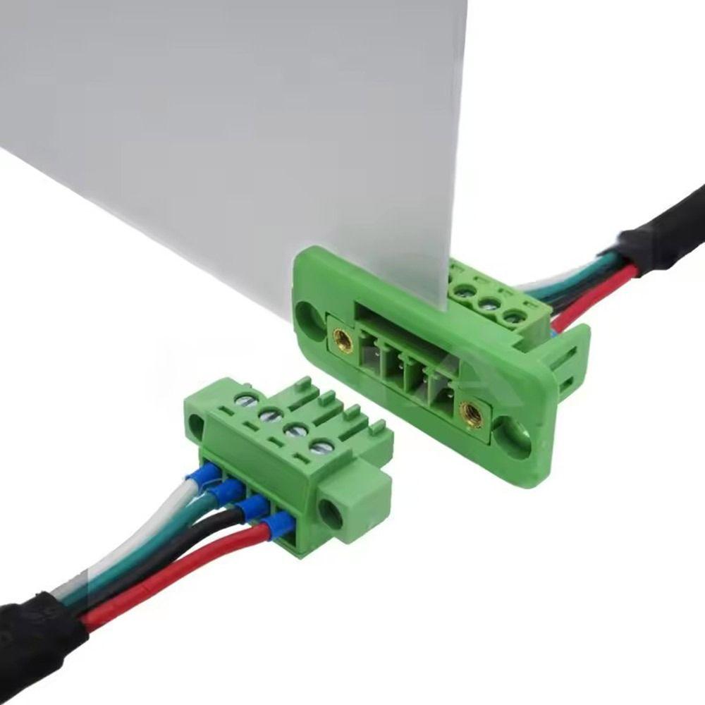 with Flange Fixed Panel 15EDGWC 3.81mm Terminal Block JM15EDGKM 3.81mm Pitch Connector