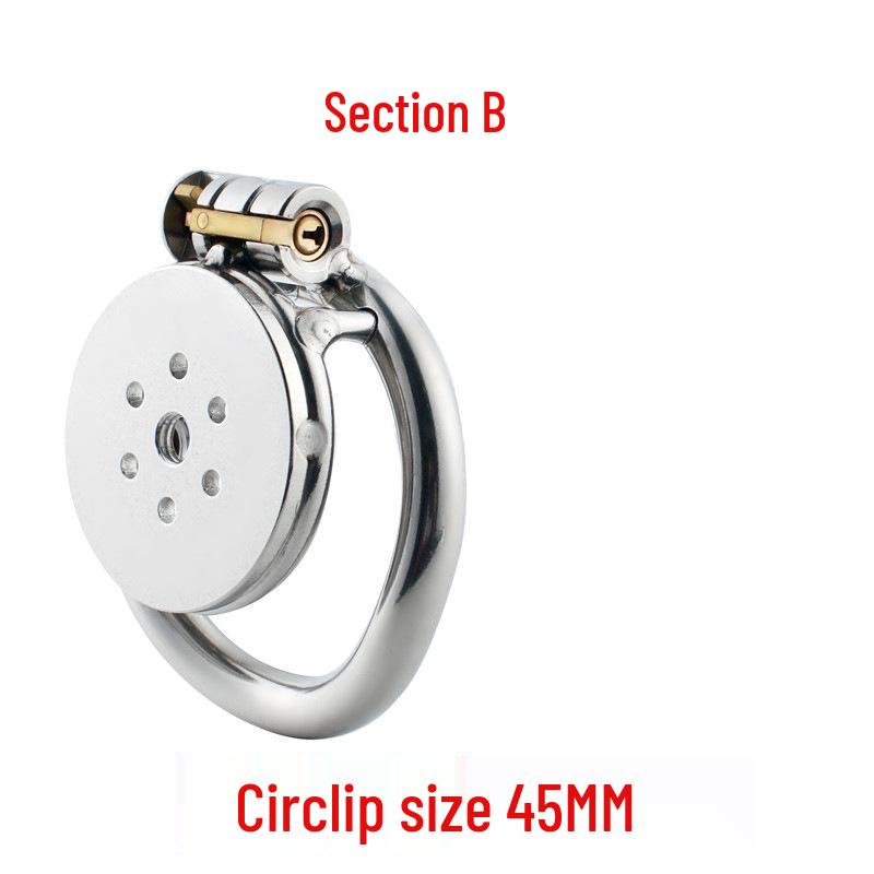 Men's Metal Chastity Cage BDSM Training Anti-Cheating Erotic Micro Punishment Toy