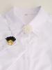 2pcs Button Covers for Shirt Rhinestone Sleeve Button Metal Cufflinks No Sewing Buttons Dress Decorative Cuff-link Birthday Gift