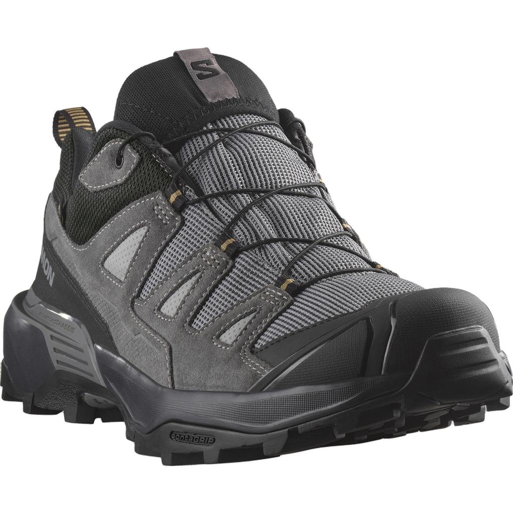 Salomon Men's X Ultra 360 Leather Gore-Tex Sharkskin Castlerock Kelp L47571400