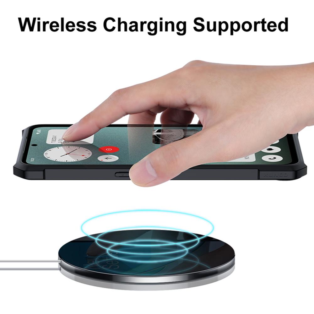 

XUNDD For Nothing CMF Phone 1 Case TPU+Acrylic Slim Fit Clear Back Cover A