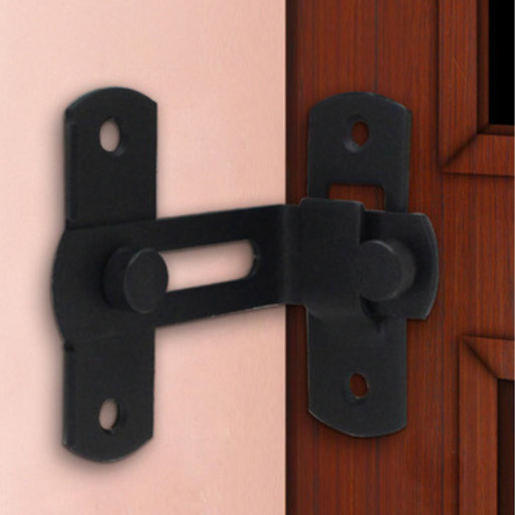 Zámek s úhlem 90 stupňů, Nerezový dveřní zámek a západka s úhlem 90 stupňů