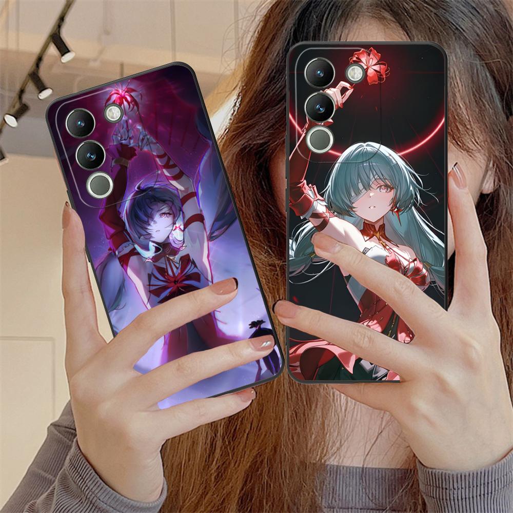 Wuthering Waves Phrolova Phone Case for VIVO Y77 76 75 74 73 72 58 56 55 51 50 38 36 Y19 Y18 Y03 Y01 5G Colorful Printing Cover