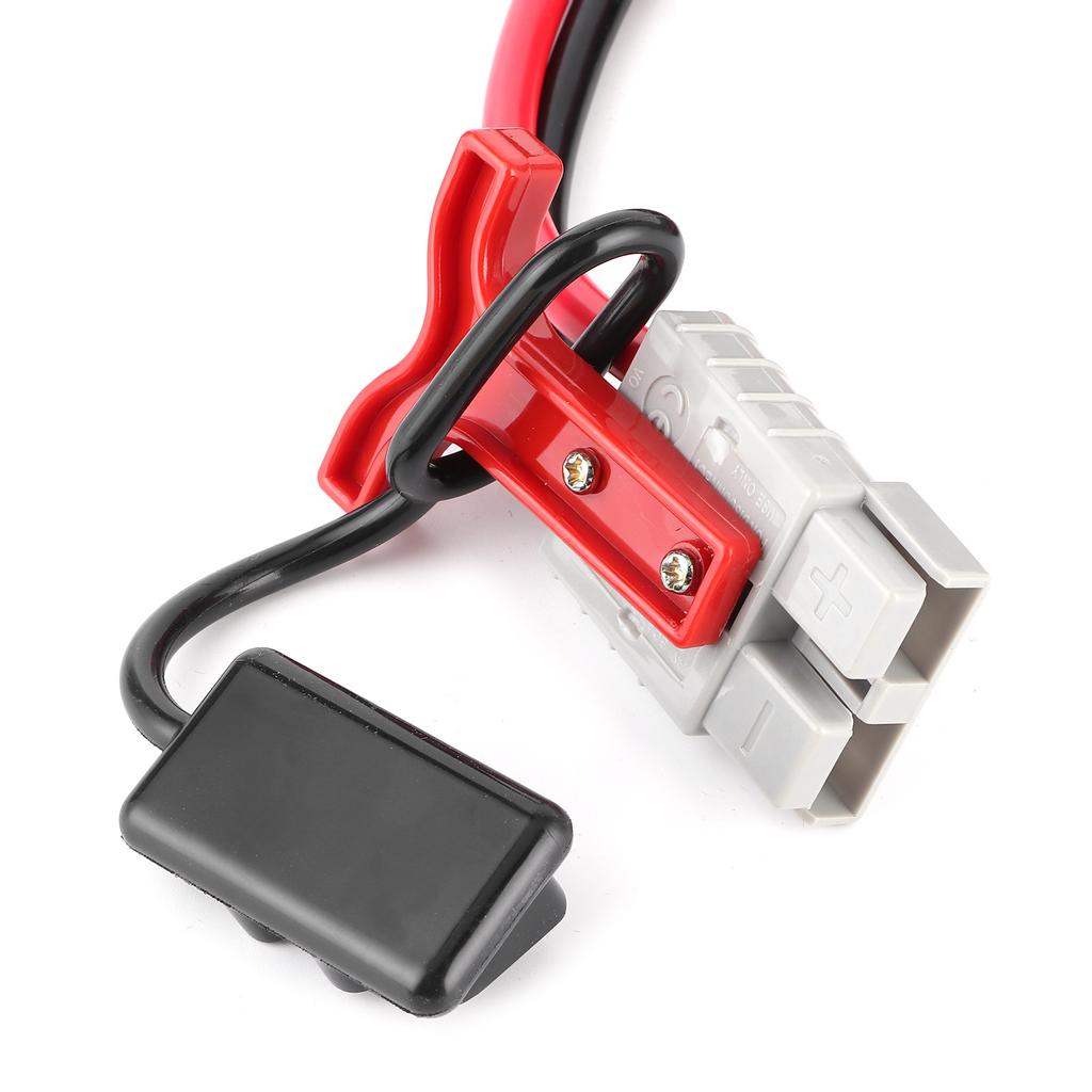 19.7ft Battery Plug Connection Cable 600W 50A SMH To O Type Terminal Power Cord for RV Motorhome Cam