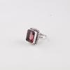 Natural Rhodolite Gemstone 925 Sterling Silver Handcrafted Jewelry Elegant Ring Anniversary Gift For Her RR-74-10