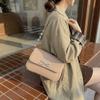 Trend Early Spring Fashion Solid Color Design Foreign Korean Version Bow Casual New Crossbody Portable Small Square Bag