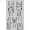3D Ribbon Rose High-Transparency Silicone Nail Art Mold DIY Manicure Decor