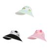 Dinosaur Kids Sun Hat With Breathable Nylon Wide Brim Uv Protection For Summer Outdoor Play