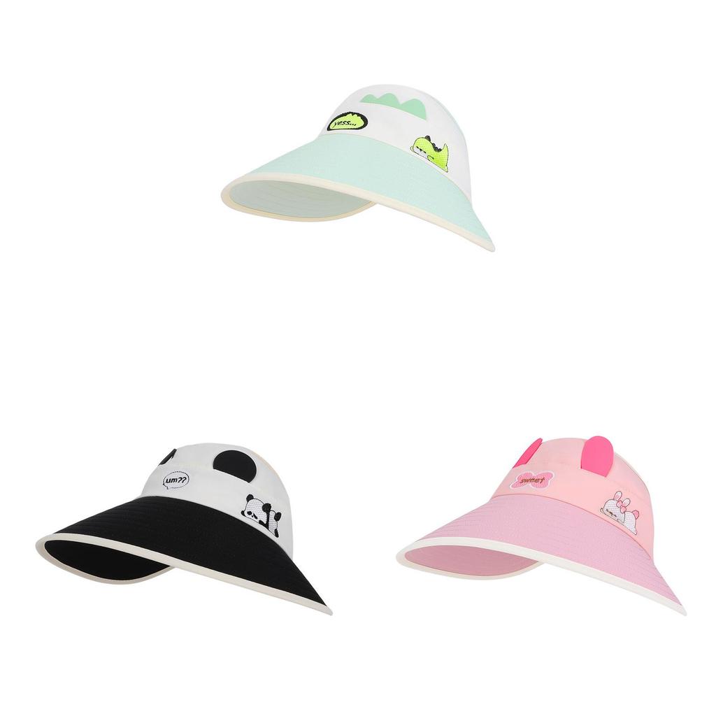 Dinosaur Kids Sun Hat With Breathable Nylon Wide Brim Uv Protection For Summer Outdoor Play