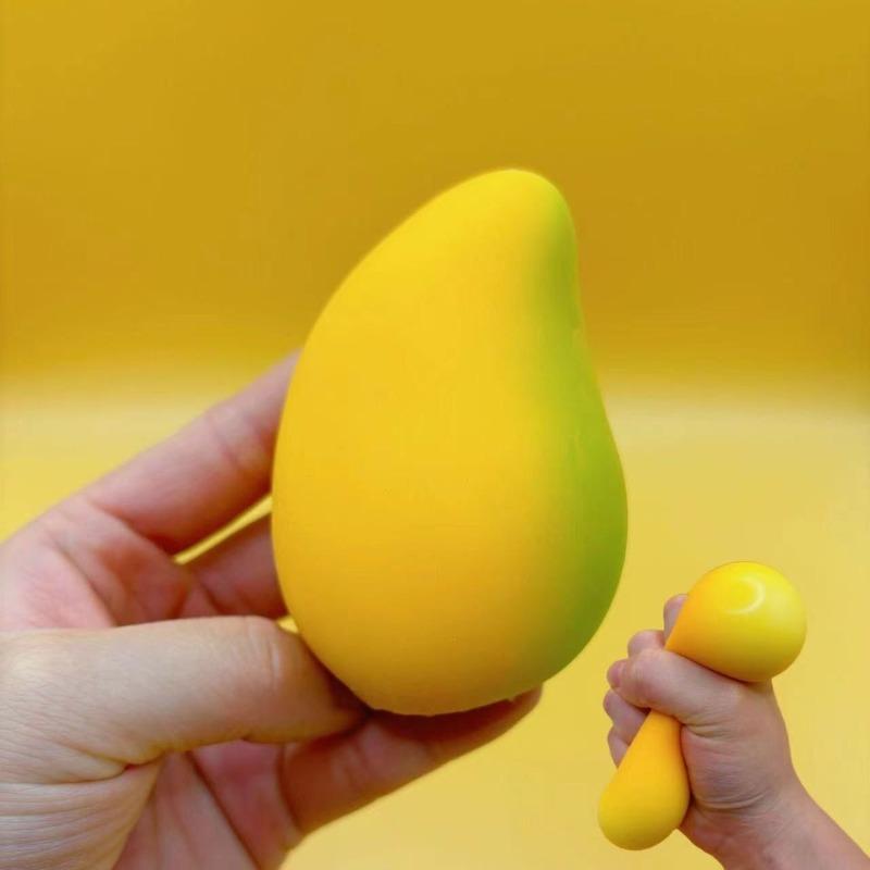 New Model Realistic Mango Squeeze Toys - Stress-Relieving Toys With Pressure-Reducing Surface For Venting As A Gift Item.
