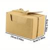 50pcs Kraft Paper Gift Boxes with Twine and Tag Mini Treat Boxes Party Favor Boxes Folden Storage Box Rectangular Box Wrapping Container Gift Box