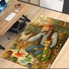 Custom Name Pettson Findus Printed Carpet Rug For Office Chair Living Room Bedroom Kitchen Room Decor Gifts
