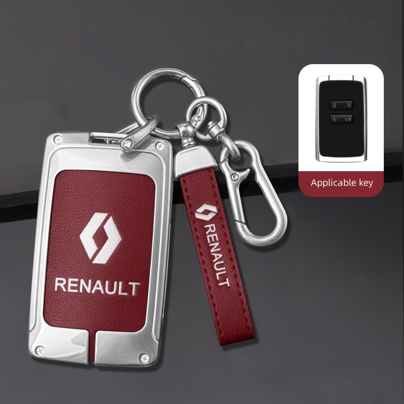 

For Renault 2026 New Hub Caps Zinc Alloy Car Key Case Cover for Renault Koleos Megane RS Captur Clio Laguna 3 Grandtourer Estate