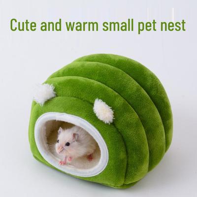 Nido in Cotone Caldo Mini per Criceti e Porcellini d'India per Piccoli Animali