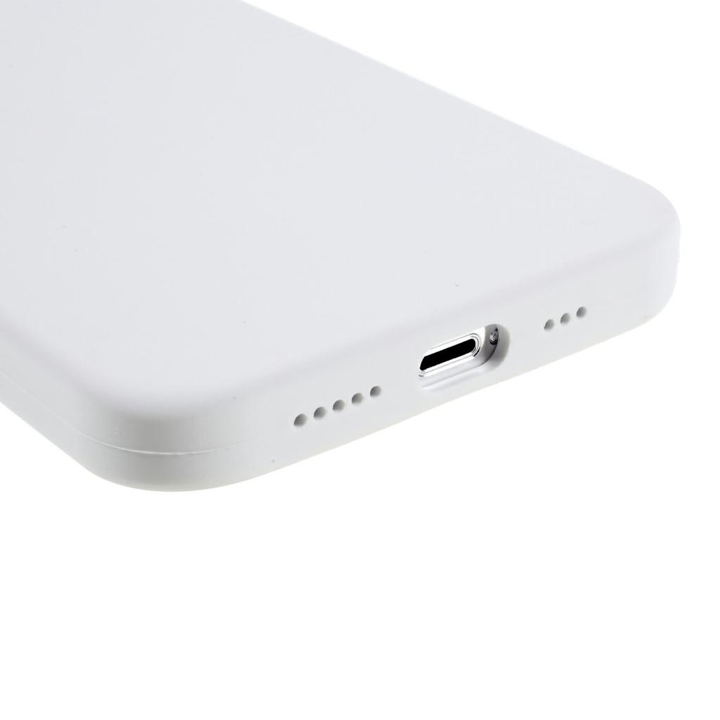 For iPhone 15 Pro Case Solid Silicone Shockproof Phone Back Cover