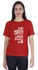 Inkmeso Women T Shirt If My Mouth Doesn't Say It My Face Definitely Will Letter Printed Sarcastic Crew Neck Top