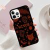 Autumu Witch Witches Moon Phone Case Cover for iPhone 17 Air 16 16e 15 12 11 13 14 Pro Max Apple Plus Coque