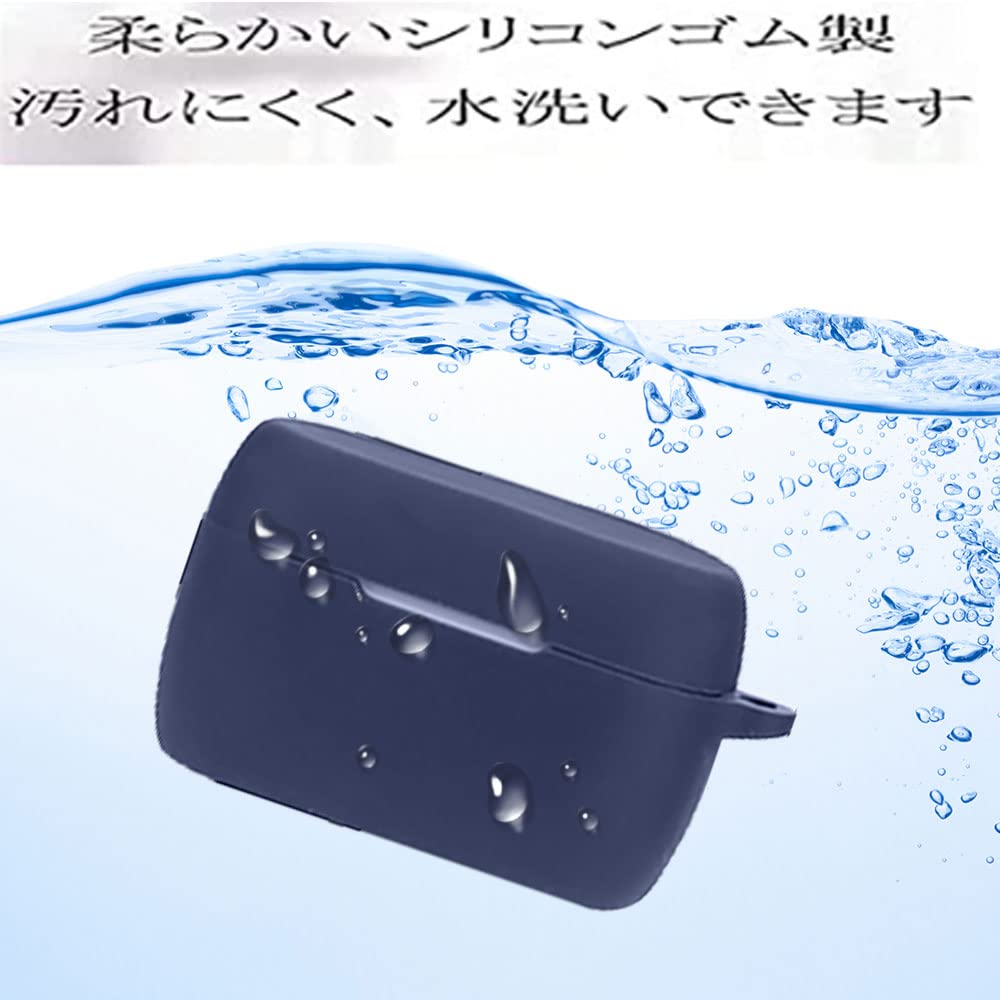 Case for Jabra Elite 4 Active Compatible with Elite 4 Active Equipped with a Hook To Prevent Loss Lightweight Shockproof Dustproof Shockproof Soft