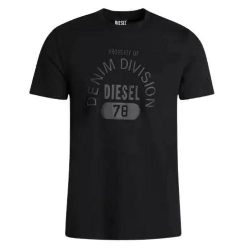 Diesel Unisex Adult Property Of Denim Division Logo T-Shirt