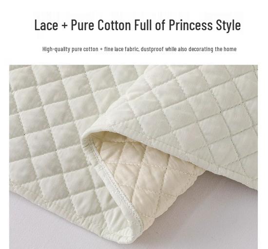European Lace Headboard Cover, 2026 Dustproof Universal Fit
